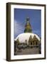 Swayambhunath Stupa (Monkey Temple), UNESCO World Heritage Site, Kathmandu, Nepal, Asia-Peter Barritt-Framed Photographic Print