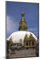 Swayambhunath Stupa (Monkey Temple), UNESCO World Heritage Site, Kathmandu, Nepal, Asia-Peter Barritt-Mounted Photographic Print