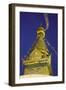 Swayambhunath Stupa, UNESCO World Heritage Site, Kathmandu, Nepal, Asia-Ian Trower-Framed Photographic Print