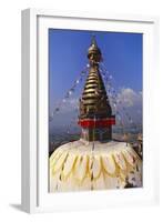 Swayambhunath Temple, Kathmandu, Nepal-Alison Wright-Framed Photographic Print