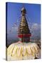 Swayambhunath Temple, Kathmandu, Nepal-Alison Wright-Stretched Canvas