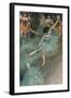 Swaying Dancer (Dancer in Gree), 1877-1878-Edgar Degas-Framed Giclee Print