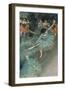 Swaying Dancer (Dancer in Green), 1877-79-Edgar Degas-Framed Giclee Print