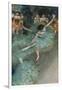 Swaying Dancer (Dancer in Green). 1877-79-Edgar Degas-Framed Giclee Print