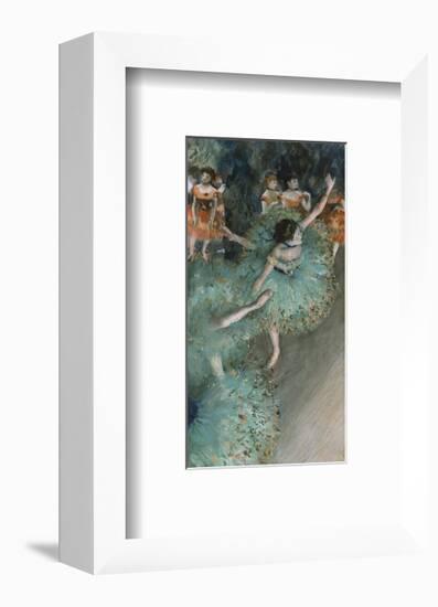 Swaying Dancer (Dancer in Green), from 1877 until 1879-Edgar Degas-Framed Giclee Print