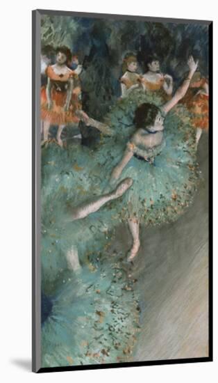 Swaying Dancer (Dancer in Green), from 1877 until 1879-Edgar Degas-Mounted Art Print