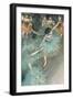 Swaying Dancer (Dancer in Green)-Edgar Degas-Framed Giclee Print