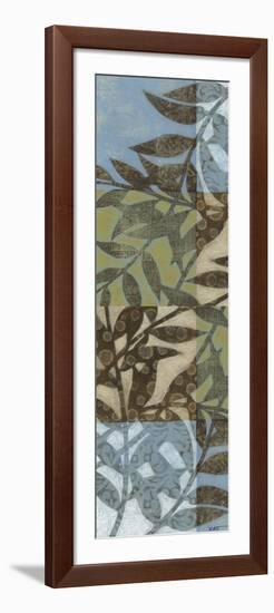 Swaying Fronds Panel II-Norman Wyatt Jr.-Framed Premium Giclee Print