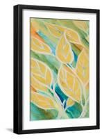 Swaying Leaves II-Lanie Loreth-Framed Art Print