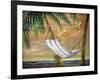 Swaying on the Beach words-Karen Williams-Framed Giclee Print