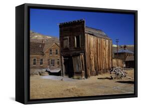 Swazey Hotel, Bodie State Historic Park, California, USA-null-Framed Stretched Canvas