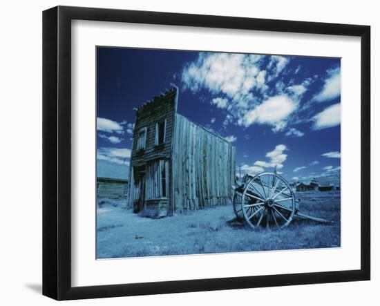 Swazey Hotel, Bodie State Historic Park, California, USA-null-Framed Photographic Print