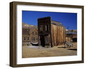 Swazey Hotel, Bodie State Historic Park, California, USA-null-Framed Photographic Print