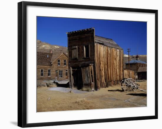 Swazey Hotel, Bodie State Historic Park, California, USA-null-Framed Photographic Print