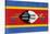 Swaziland Flag Design with Wood Patterning - Flags of the World Series-Philippe Hugonnard-Stretched Canvas