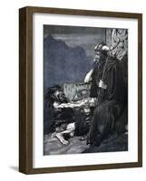 Swear to me, Hagen, my son!', 1924-Arthur Rackham-Framed Giclee Print