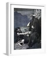 Swear to me, Hagen, my son!', 1924-Arthur Rackham-Framed Giclee Print