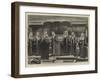 Swearing-In the New Lord Chancellor at Westminster Hall-Godefroy Durand-Framed Giclee Print