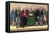 Swearing In-null-Framed Stretched Canvas