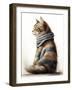 Sweater Maine Coon-Sasha-Framed Giclee Print