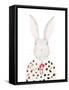 Sweater Rabbit-Nola James-Framed Stretched Canvas
