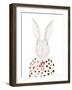 Sweater Rabbit-Nola James-Framed Art Print