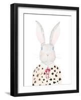 Sweater Rabbit-Nola James-Framed Art Print