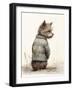 Sweater Terrier-Sasha-Framed Giclee Print