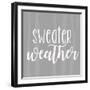Sweater Weather-Anna Quach-Framed Art Print