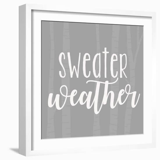 Sweater Weather-Anna Quach-Framed Art Print