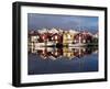 Sweden, Bohus, Peninsula Sotenas, Wooden Houses in the Harbor-K. Schlierbach-Framed Photographic Print