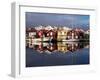 Sweden, Bohus, Peninsula Sotenas, Wooden Houses in the Harbor-K. Schlierbach-Framed Photographic Print