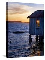 Sweden, Bohus, West Coast, Old Fisherman's Cottage in Grebbestad-K. Schlierbach-Stretched Canvas