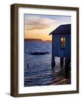 Sweden, Bohus, West Coast, Old Fisherman's Cottage in Grebbestad-K. Schlierbach-Framed Photographic Print