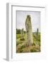 Sweden, Bohuslan, Blomsholm, stone ship circle, Iron-age burial ground, 400-600 AD-Walter Bibikow-Framed Photographic Print