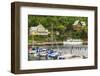 Sweden, Bohuslan, Gustavsberg, Sweden's Oldest Resort, waterfront view-Walter Bibikow-Framed Photographic Print