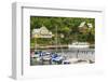 Sweden, Bohuslan, Gustavsberg, Sweden's Oldest Resort, waterfront view-Walter Bibikow-Framed Photographic Print