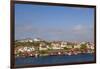 Sweden, Bohuslan, Hovenaset, coastal village view-Walter Bibikow-Framed Photographic Print