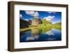 Sweden, Bohuslan, Kungalv, 14th century medieval fortress, Bohus Fastning-Walter Bibikow-Framed Photographic Print