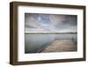 Sweden, Bohuslan, Salto Island, pier-Walter Bibikow-Framed Photographic Print