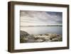 Sweden, Bohuslan, Salto Island, rocky cove seascape-Walter Bibikow-Framed Photographic Print