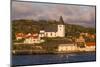 Sweden, Bohuslan, Tjorn Island, Skarhamn, Skarhamn's church, late afternoon-Walter Bibikow-Mounted Photographic Print