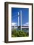 Sweden, Bohuslan, Tjorn Island, Stenungsund, Tjornbron bridge, links the mainland to Tjorn Island-Walter Bibikow-Framed Photographic Print