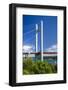 Sweden, Bohuslan, Tjorn Island, Stenungsund, Tjornbron bridge, links the mainland to Tjorn Island-Walter Bibikow-Framed Photographic Print