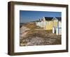 Sweden, Falsterbo, Bathing Hut at the Baltic Sea Beach-K. Schlierbach-Framed Photographic Print