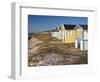 Sweden, Falsterbo, Bathing Hut at the Baltic Sea Beach-K. Schlierbach-Framed Photographic Print