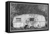 Sweden, Faro Island, Faro Broskogs, Creperie Tati-Kutens Bensin, hip former gas station-Walter Bibikow-Framed Stretched Canvas