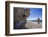 Sweden, Faro Island, Langhammars Area, Langhammar coastal limestone rauk rock-Walter Bibikow-Framed Photographic Print