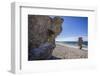 Sweden, Faro Island, Langhammars Area, Langhammar coastal limestone rauk rock-Walter Bibikow-Framed Photographic Print