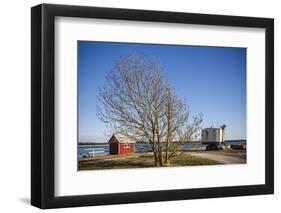 Sweden, Gotland Island, Blase, former lime factory, steam shovel-Walter Bibikow-Framed Photographic Print